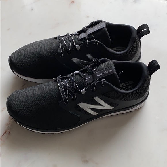 NWT new balance 577 Black Sneakers - Picture 7 of 8